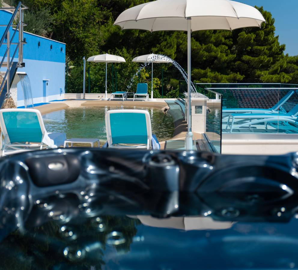 Pool area view