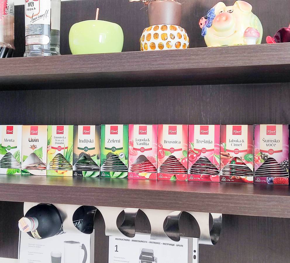 Tea selection