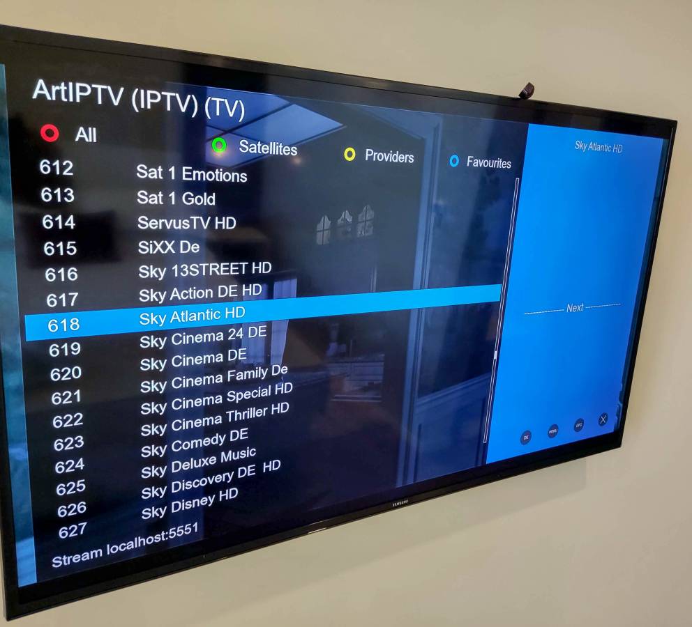 Multimedia entertainment IPTV